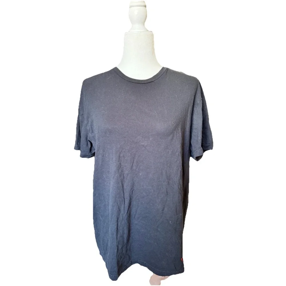 Polo Ralph Lauren Black Tee‎ L Classic Fit Red Pony Logo Preppy Streetwear